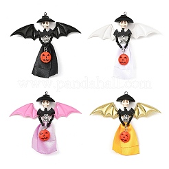 Grandes colgantes sintético turquesa para Halloween&nbsp;PALLOY-JF06032