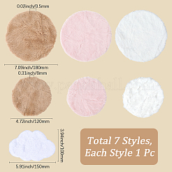 Мини-ковер из полиэстера/велюра&nbsp;AJEW-GF0011-69