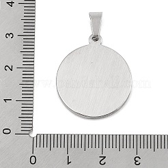 Pendente in acciaio inossidabile 304 con strass&nbsp;STAS-D112-11AS