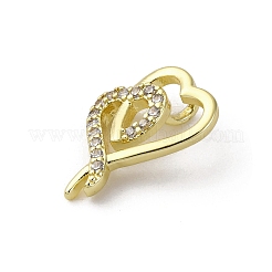 Латунные микро проложить кубического циркония подвески&nbsp;KK-Q070-01B-G