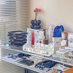 Пластиковая коробка дисплея косметического хранения AJEW-FG0002-30