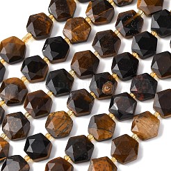 Природных тигровый глаз бисер нитей&nbsp;G-H344-A02-01