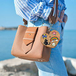 4шт пробковая подвеска-украшение&nbsp;KEYC-PB0001-02H