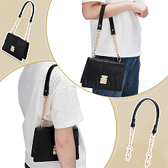 Ручки для сумок из искусственной кожи и металла&nbsp;PURS-WH0816-001B