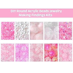 Круглые акриловые бусины своими руками DIY-FS0007-05