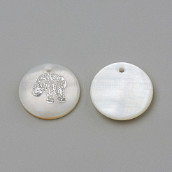 Подвески из пресноводных оболочек SHEL-Q010-012P