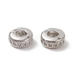 Латунные микро проложить кубического циркония бусы&nbsp;LS-ZIRC-F001-121P