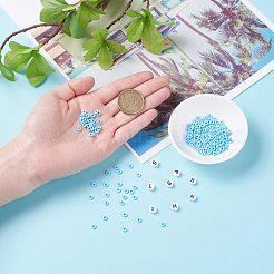 Наборы ювелирных изделий из бисера своими руками DIY-JQ0001-05-4mm