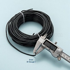 Круглый анодированный алюминиевый провод&nbsp;AW-S001-3.0mm-10