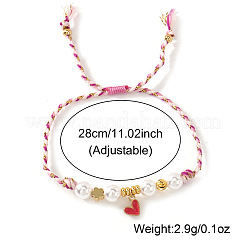 Bracelets à breloques ajustables en alliage émaillé&nbsp;UI4979-1