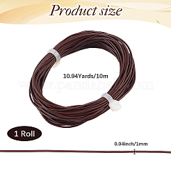10 м коровьей кожаный шнур WL-CL0001-05A