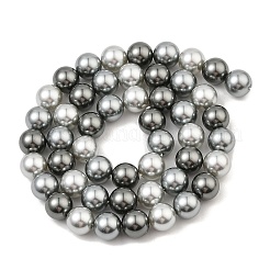 Выпечка окрашены перламутровый стекла жемчужные нити круглый шарик&nbsp;PEAR-H019-02C-05