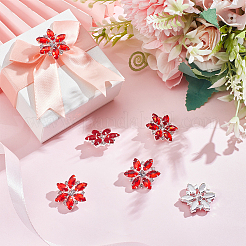 6 шт. латунные пуговицы с 1 отверстиями на ножке BUTT-FG0001-31B