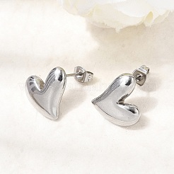6 пара сережек-гвоздиков из нержавеющей стали 304&nbsp;EJEW-P340-01P
