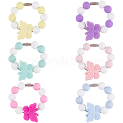 6 шт. силиконовые подвески для бокалов для вина&nbsp;HJEW-SC00132