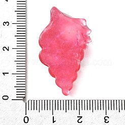 Cabochons décodés en résine transparente&nbsp;CRES-S370-01D