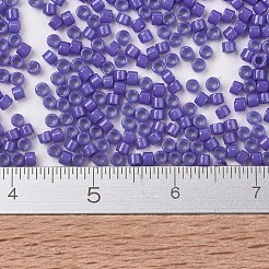 MIYUKIデリカビーズ  シリンダー  日本製シードビーズ  11/0  （db2359) duracoat不透明染めバイオレット  1.3x1.6mm  穴：0.8mm  約2000PCS /ボトル  10 G /ボトル&nbsp;SEED-JP0008-DB2359