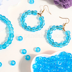 800cs прозрачные пластиковые бусины KY-SP0001-52E