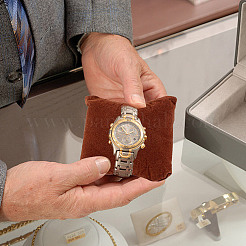 Браслет из ворса/подушка для часов&nbsp;BDIS-WH0003-09D