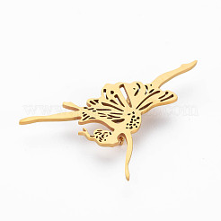 Танцовщица брошь JEWB-N007-001G-FF