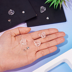 5 шт. бутылок из выдувного стекла ручной работы&nbsp;GLAA-TA0012-33C