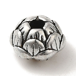 Сплавочные овальные бусины тибетского стиля &nbsp;TIBEB-L007-08AS