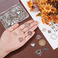 60шт 10 стиля подвески из сплава в тибетском стиле&nbsp;FIND-UN0015-56