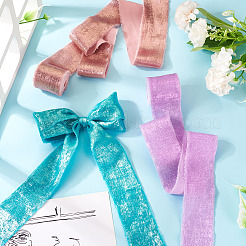 3 шт. двухцветная атласная лента с бахромой длиной 3 ярда&nbsp;SRIB-TA0001-20