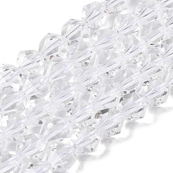 Синтетический кристалл кварца бусины нити G-Z119-A42-02