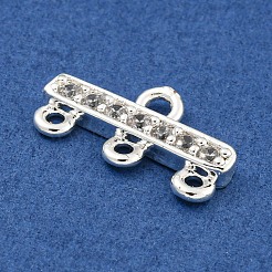 Lustre rectangulaire en laiton plaqué en rack&nbsp;X-KKB-L215-037S