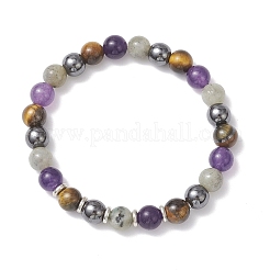 Браслеты из немагнитного синтетического гематита&nbsp;BJEW-JB12832