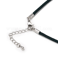 Изготовление ожерелья из плетеного нейлонового шнура толщиной 2.5 мм FIND-G095-01P-15