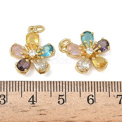 Латунные микро проложить кубического циркония подвески&nbsp;KK-L257-15G