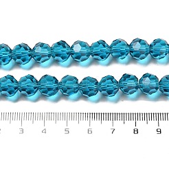 Прозрачные стеклянные бусины&nbsp;X-EGLA-A035-T10mm-D12