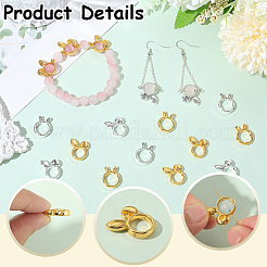 80шт. 4-х стилевая оправа из сплава&nbsp;FIND-SC0017-78