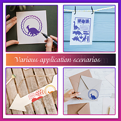 Трафареты для резки металла из нержавеющей стали DIY-WH0289-070