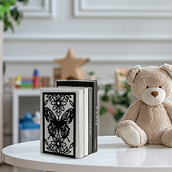 Rutschfeste Buchstützenständer aus Eisen&nbsp;AJEW-WH0548-007