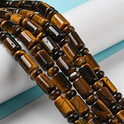 Природных тигровый глаз бисер нитей G-M420-C02-02