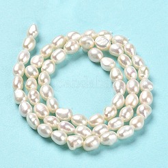 Нити из натурального культивированного пресноводного жемчуга PEAR-E016-063