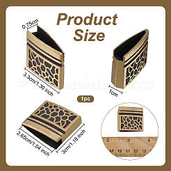 Латунный зажим для воротника хабаки для клинка японского меча&nbsp;AJEW-WH0606-93B