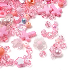 Непрозрачные и прозрачные акриловые бусины&nbsp;SACR-XCP0001-06B