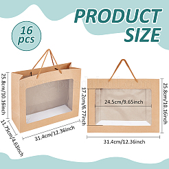 Geschenktüten aus Kraftpapier&nbsp;ABAG-WH0044-63B