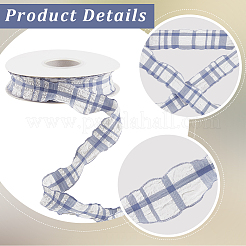 Тканевая клетчатая лента OCOR-WH20071-001F