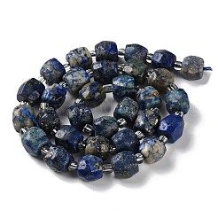 Нитки бусины из натурального ляписа-лазури G-B065-A03