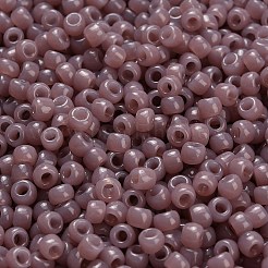 トーホー 6/0ラウンドビーズ  日本製シードビーズ  （1151)つの半透明の軽いアメジスト  4mm  穴：1.5mm  約7570個/ポンド&nbsp;SEED-TR06-1151
