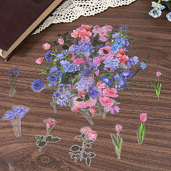 Самоклеящиеся наклейки для домашних цветов DIY-DJ0001-89