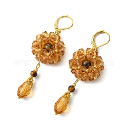 Pendientes colgantes de acero inoxidable 304 con cierre de palanca&nbsp;EJEW-MZ00734-02