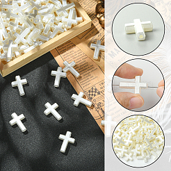 100 шт. бусины из искусственного жемчуга&nbsp;RESI-SC0036-40