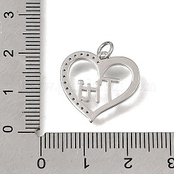 Pendentifs en laiton zircon cubique transparent&nbsp;CU-CBAEEA8-09A-P