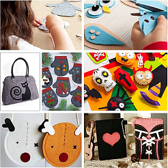 Полиэфирный войлок DIY-WH0146-04T